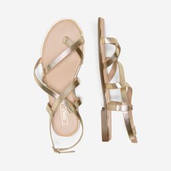 SANDALE ONLMARI-2 GOLD COLOUR 15341129 4280