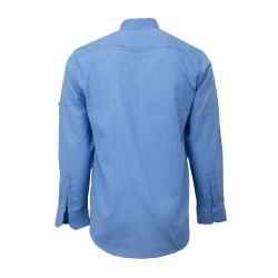 Chemise unie regular fit coton aspect lin Homme BILL TORNADE