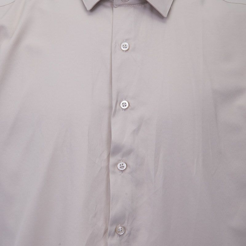 Chemise unie mc regular noire bill302 Homme BILL TORNADE