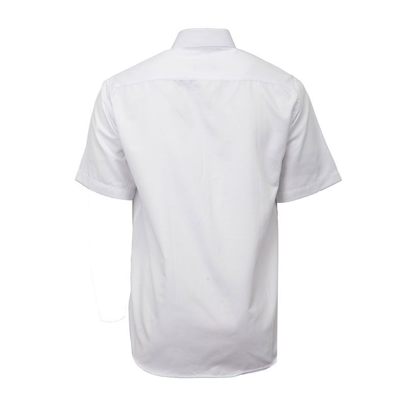 Chemise unie mc regular noire bill302 Homme BILL TORNADE