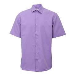 Chemise unie mc regular noire bill302 Homme BILL TORNADE