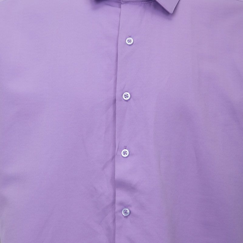 Chemise unie mc regular noire bill302 Homme BILL TORNADE