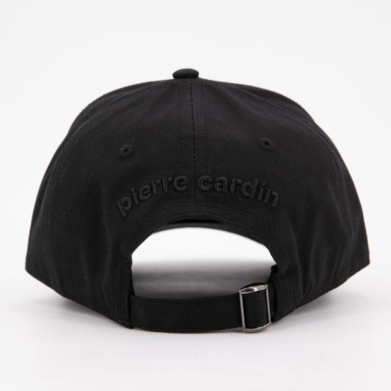 CASQUETTE NOIRE PIERRE CARDIN PCA/1/CAS/LOG/04