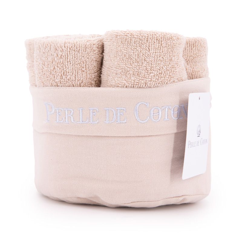 LOT 6 DE SERVIETTES INVITEES GRIS ANTH