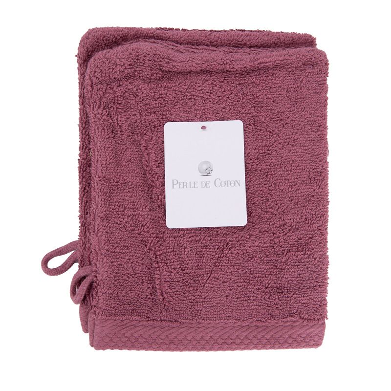 GANT DE TOILETTE ARGENT