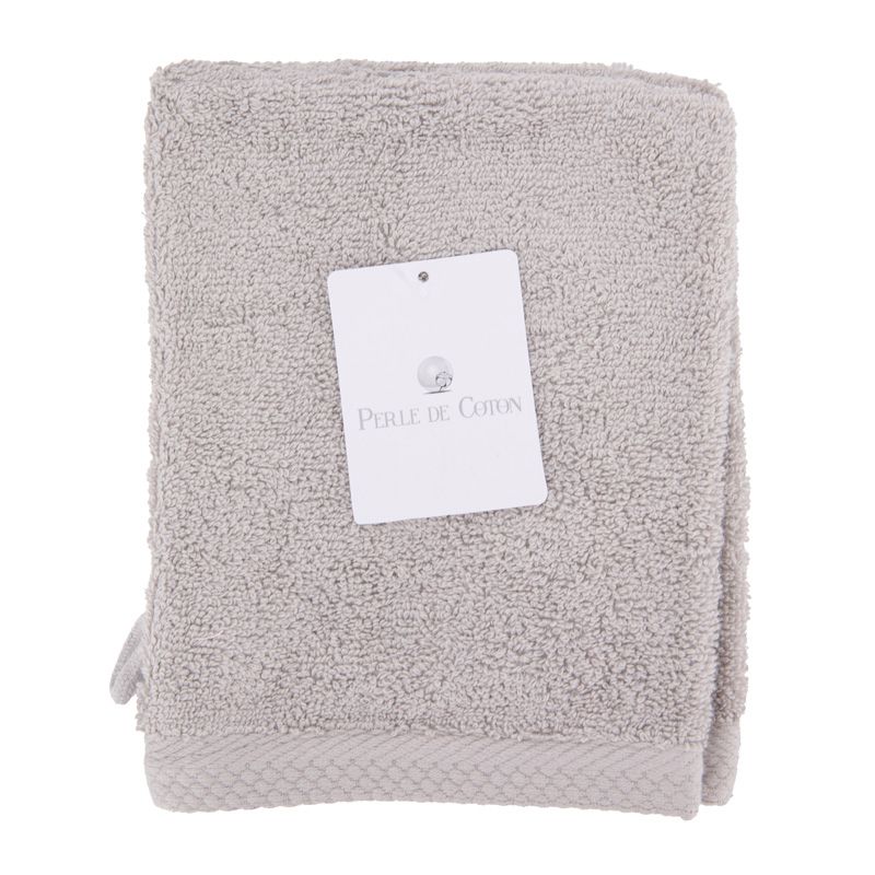 GANT DE TOILETTE ARGENT