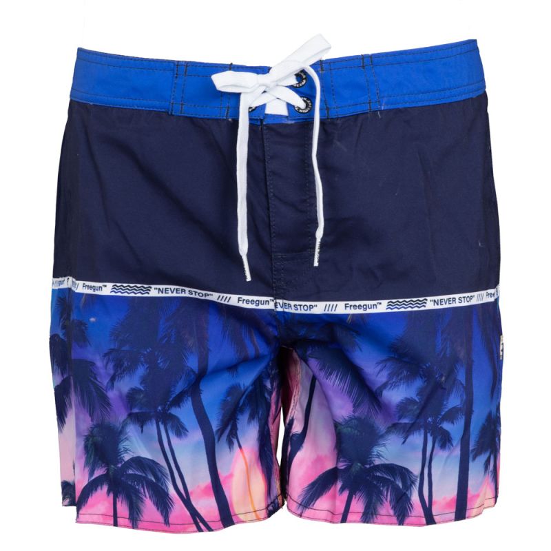 BOARDSHORT COURT CEINTURE DEMI ELASTIQUEE SW/FG/M/1/FCD/PAL