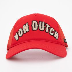 Casquette baseball uni logo fausse fourrure Homme VON DUTCH