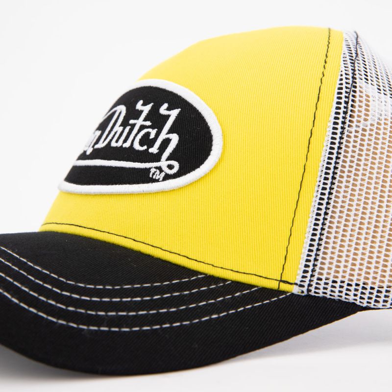 CASQUETTE HOMME VON DUTCH VD/0/CAS1/COL/YEL CASQUETTE HOMME VON DUTCH VD/0/CAS1/COL/YEL