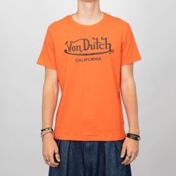 Tee shirt blanc vd/1/tr/log1/w Homme VON DUTCH