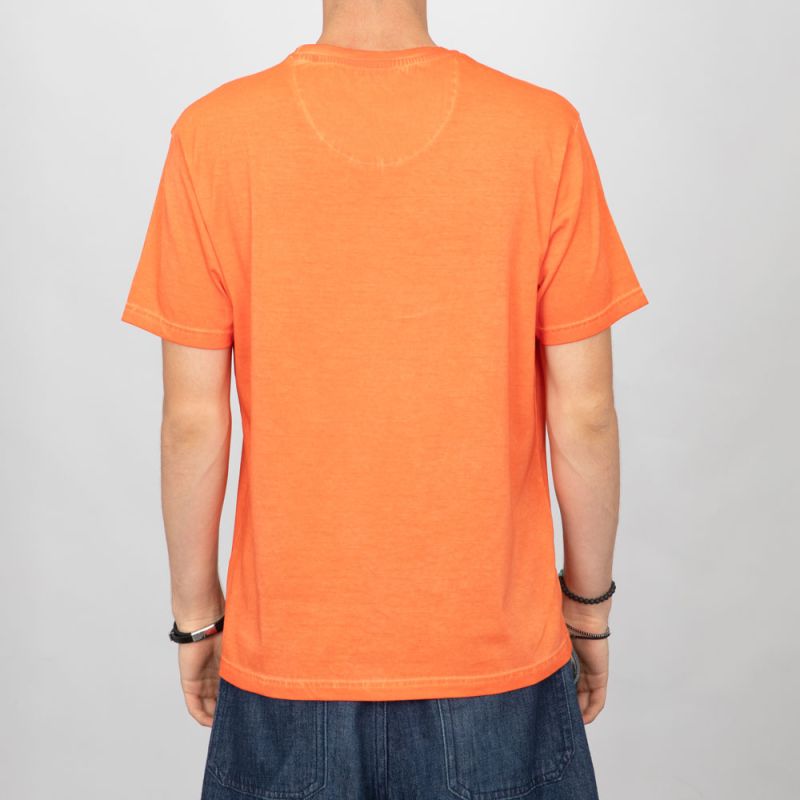 Tee shirt orange vd/1/tr/event/o Homme VON DUTCH