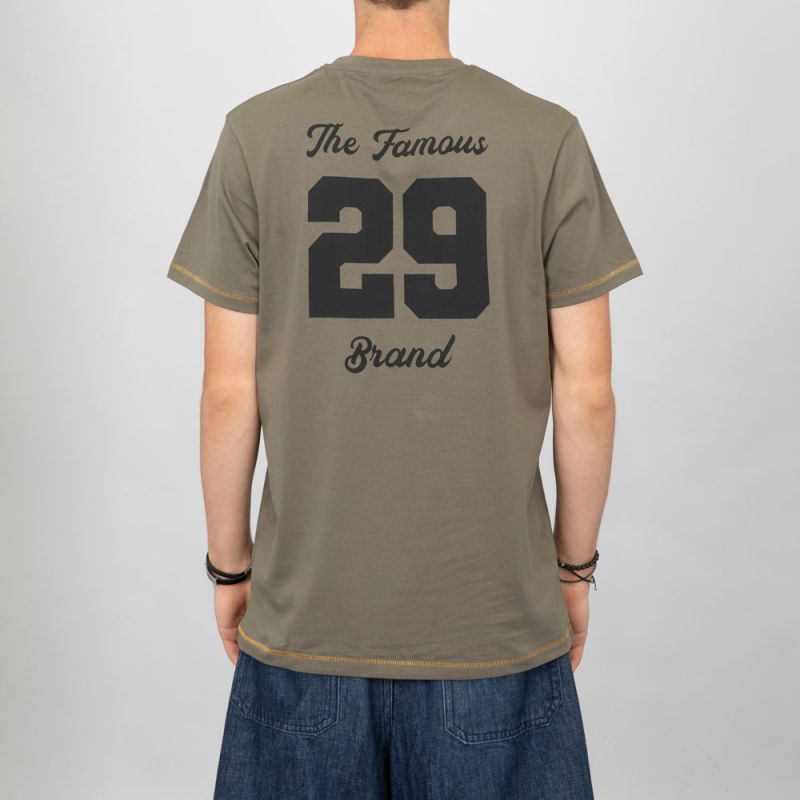 Tee shirt kaki vd/1/tr/colleg/k Homme VON DUTCH Tee shirt kaki vd/1/tr/colleg/k Homme VON DUTCH