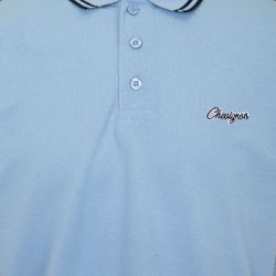 Polo broder 44496 albus Homme CHEVIGNON