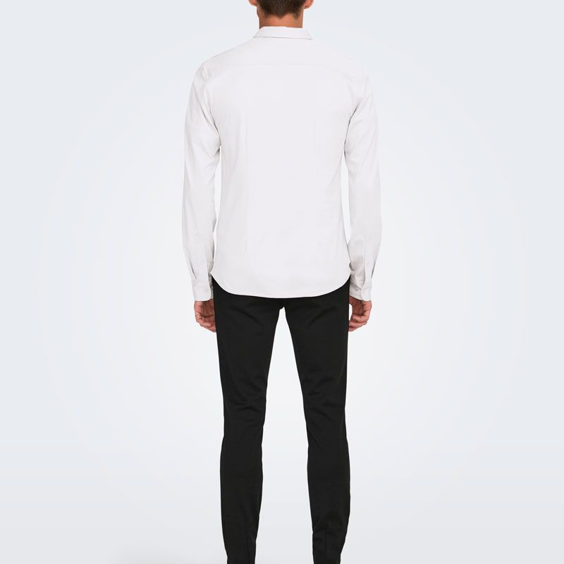 Chemise onsrobin dark navy 22031023 4445 Homme ONLY AND SONS