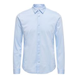 Chemise onsrobin dark navy 22031023 4445 Homme ONLY AND SONS