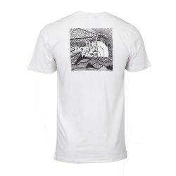 Tee shirt mc white nf0a87nvfn41 Homme THE NORTH FACE