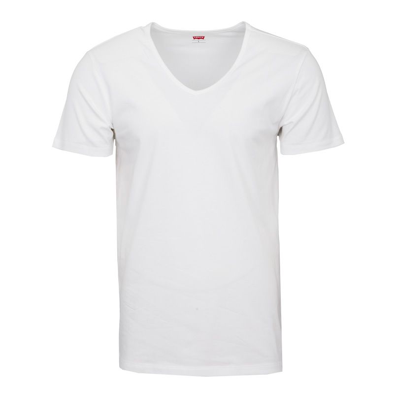 Lot de 2 tee shirts v-neck jet black 905056001884020 Homme LEVI'S