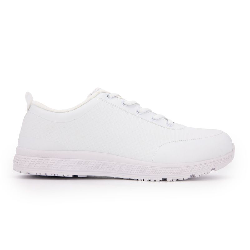 Basket blanche cuir t40/46 Homme SCHOLL