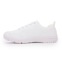Basket blanche cuir t40/46 Homme SCHOLL