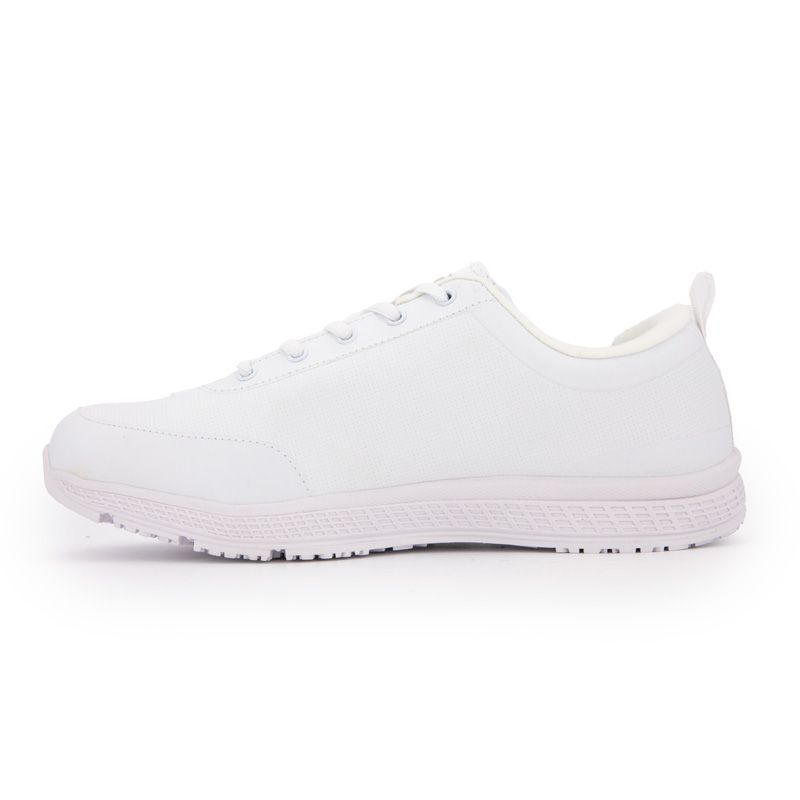 Basket blanche cuir t40/46 Homme SCHOLL