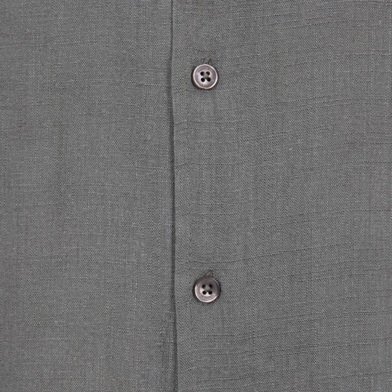 Chemise mc en lin lt kaki leon Homme PANAME BROTHERS