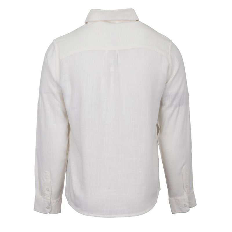 Chemise ml en lin lt kaki lino Homme PANAME BROTHERS