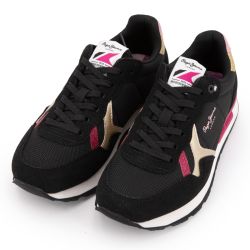 Basket brit club g 999black pgs40004 t32/39 Enfant PEPE JEANS