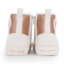Basket ottis young g 803off white pgs30608 t32/39 Enfant PEPE JEANS