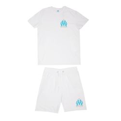 Ensemble tee shirt/short bleu om Homme OM