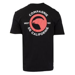 Tee shirt mc light kaki ts west 1983 Homme COMPAGNIE DE CALIFORNIE