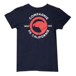 Tee shirt mc light kaki tsk west 1983 Enfant COMPAGNIE DE CALIFORNIE