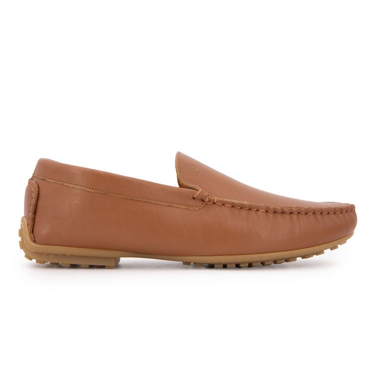 Mocassin cuir noirm-08 t41/46 Homme PIERRE CARDIN