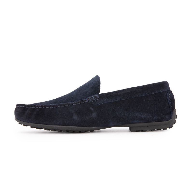 Mocassin velour marinem-08 t41/46 Homme PIERRE CARDIN
