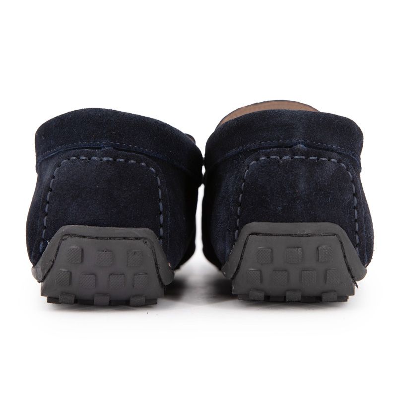 Mocassin velour marinem-08 t41/46 Homme PIERRE CARDIN