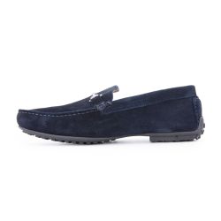 Mocassin velour noirsa-178 t41/46 Homme PIERRE CARDIN