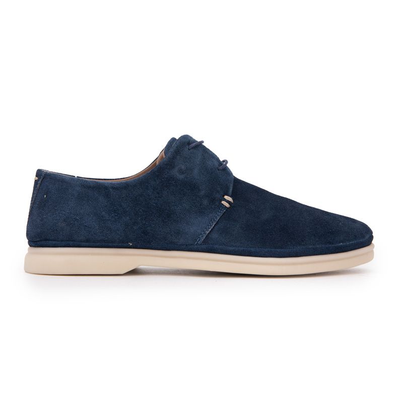 Derby velour marine sa-182 t41/46 Homme PIERRE CARDIN