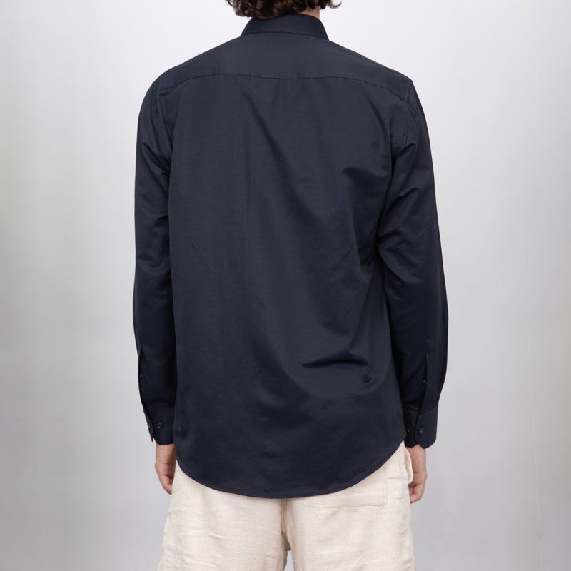 Chemise unie coton bordeaux poly bill00 Homme BILL TORNADE