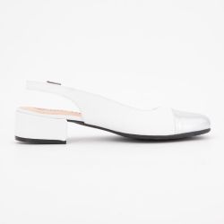 Ballerine nappa argent/nappa blanc loulou t36/41 Femme XAVIER DANAUD Ballerine nappa argent/nappa blanc loulou t36/41 Femme XAVIER DANAUD