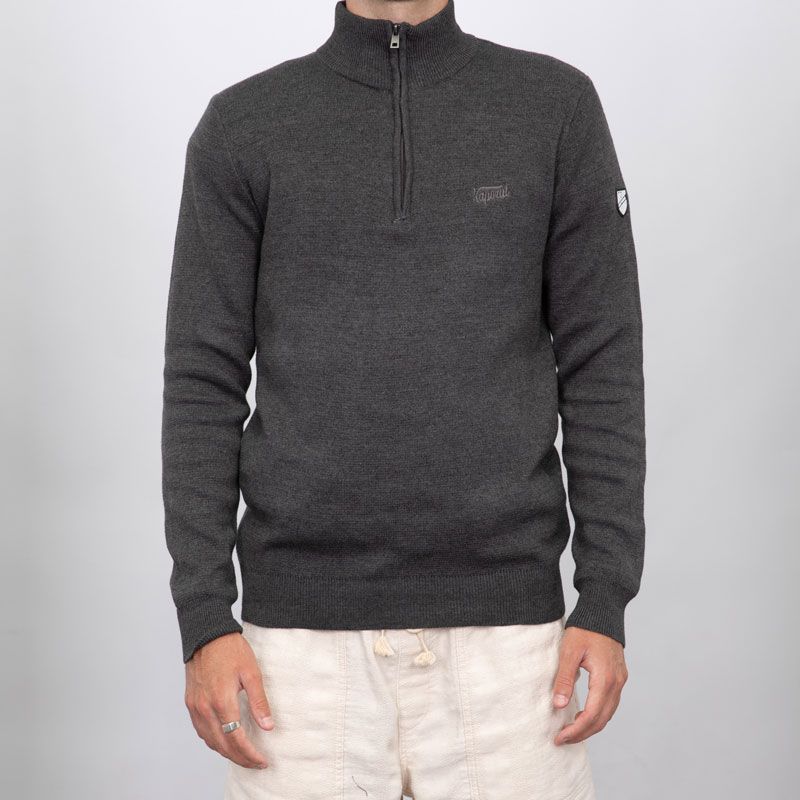 Pull demi zip turano Homme KAPORAL