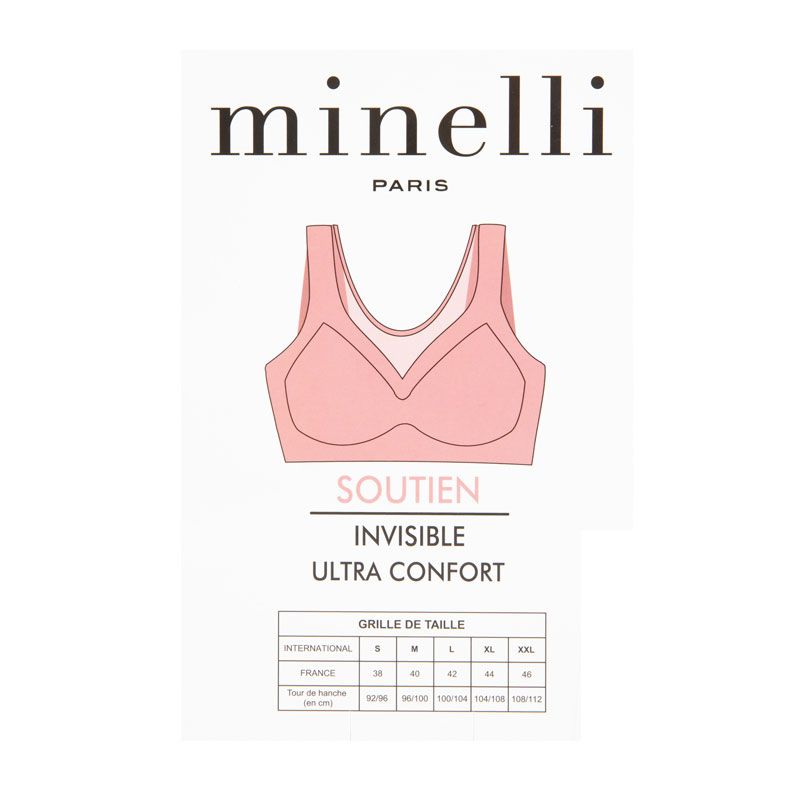 Soutien gorge invisible manola Femme MINELLI Soutien gorge invisible manola Femme MINELLI