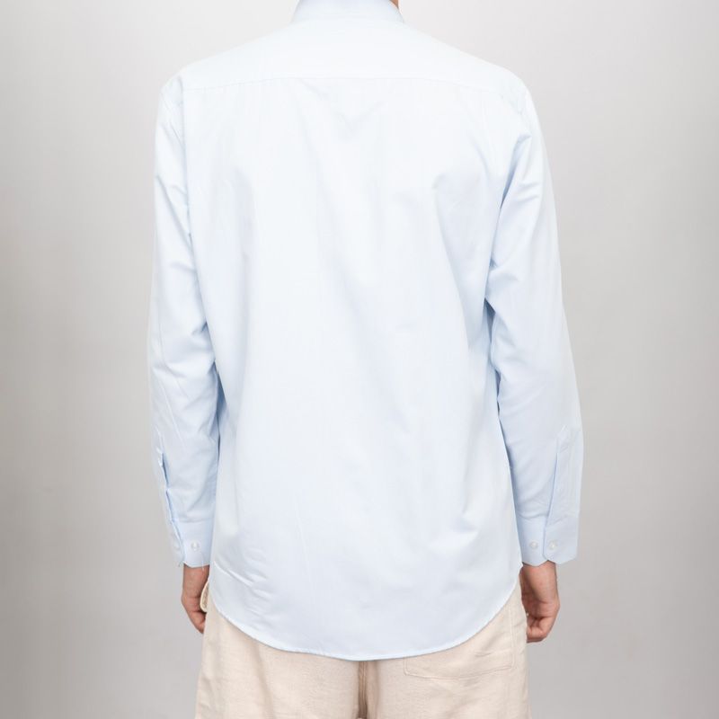 Chemise blanche uni col mao bill200 Homme BILL TORNADE