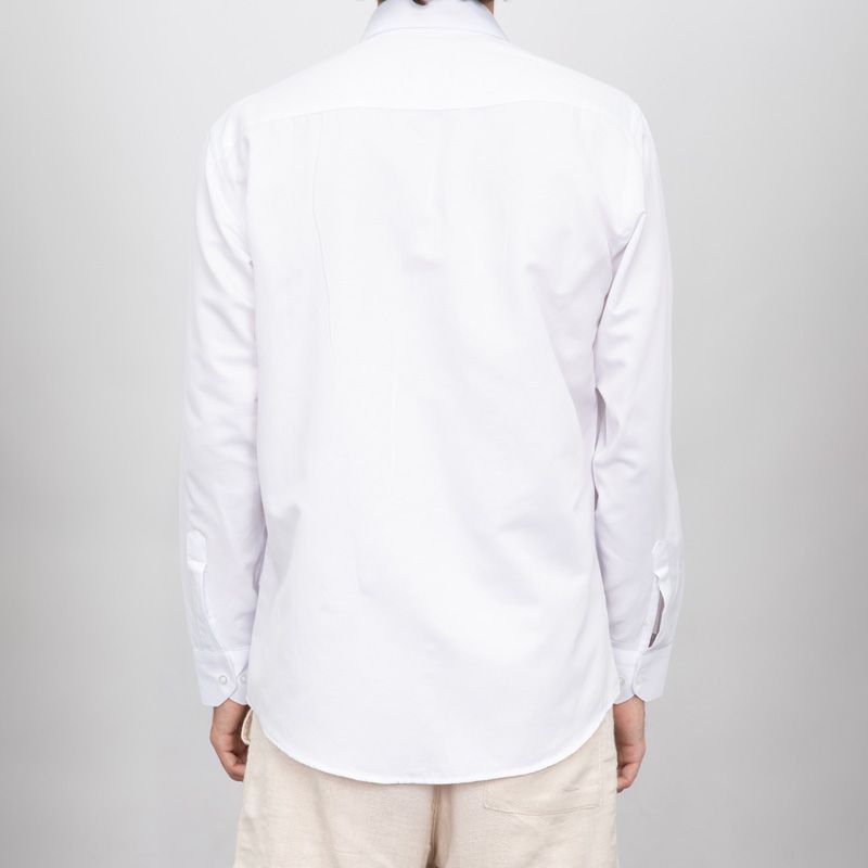 Chemise blanc oxford c29 coton poly fanatisie bill00 Homme BILL TORNADE