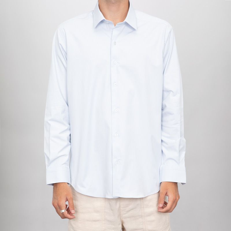 Chemise blanc de zinc c16 coton poly fanatisie bill00 Homme BILL TORNADE