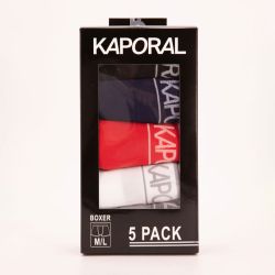 Lot de 5 boxers aly Homme KAPORAL
