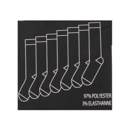 Lot de 7 paires de chaussettes tissees jeriel Homme KAPORAL