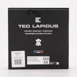 Coffret ceinture 2 boucles calvine Homme TED LAPIDUS