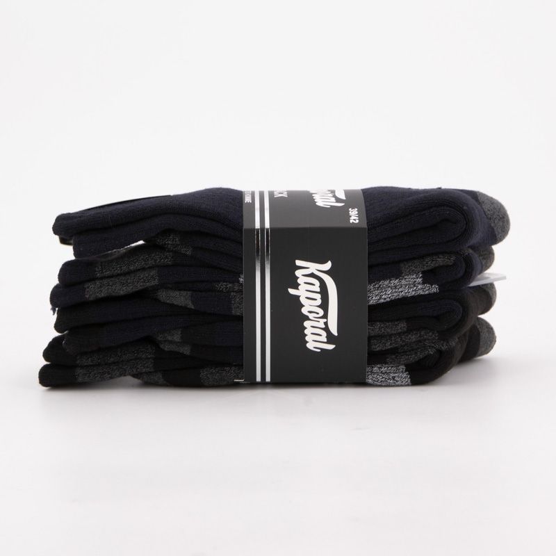 Lot de 4 paires de chaussettes de sport jacquelin Homme KAPORAL