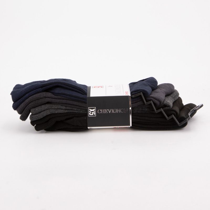 Lot de 5 paires de chaussettes chemsy Homme CHEVIGNON Lot de 5 paires de chaussettes chemsy Homme CHEVIGNON