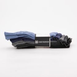 Lot de 5 paires de chaussettes chemsy Homme CHEVIGNON