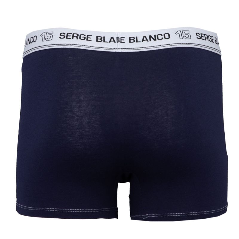 Boxer coton elasthane ser/1/bc/cla/ass5 Homme SERGE BLANCO